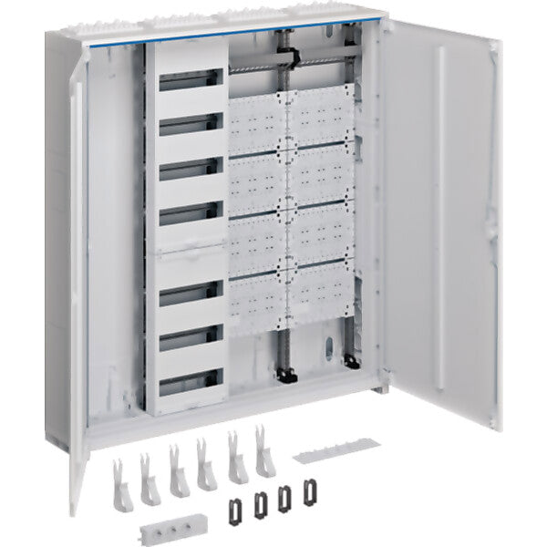 Hager MM-Komplettschrank univ.Z,1100x1050x205 ZB34NW